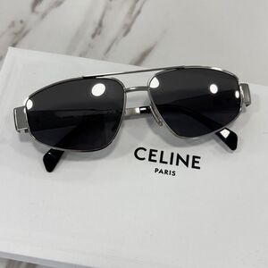 Celine 40281 Silver Sunglasses